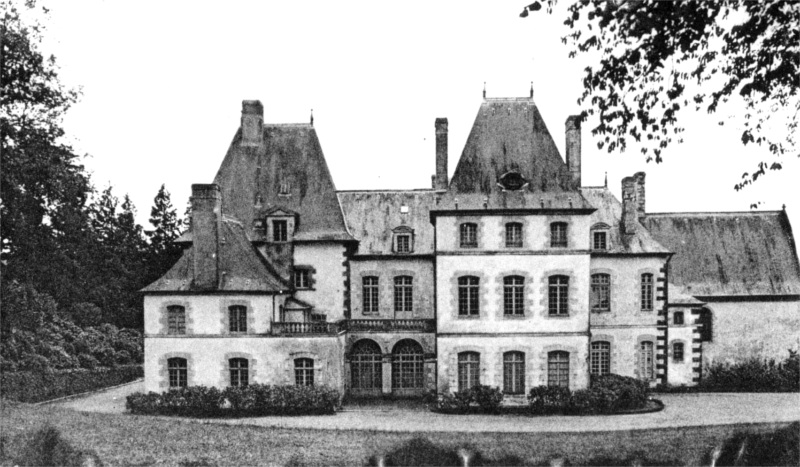Ch�teau du Verger � Saint-Germain-sur-Ille (Bretagne).