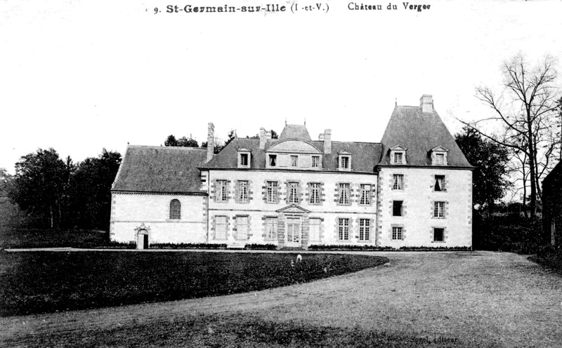 Ch�teau du Verger � Saint-Germain-sur-Ille (Bretagne).