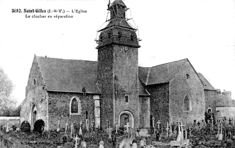 Eglise de Saint-Gilles (Bretagne).