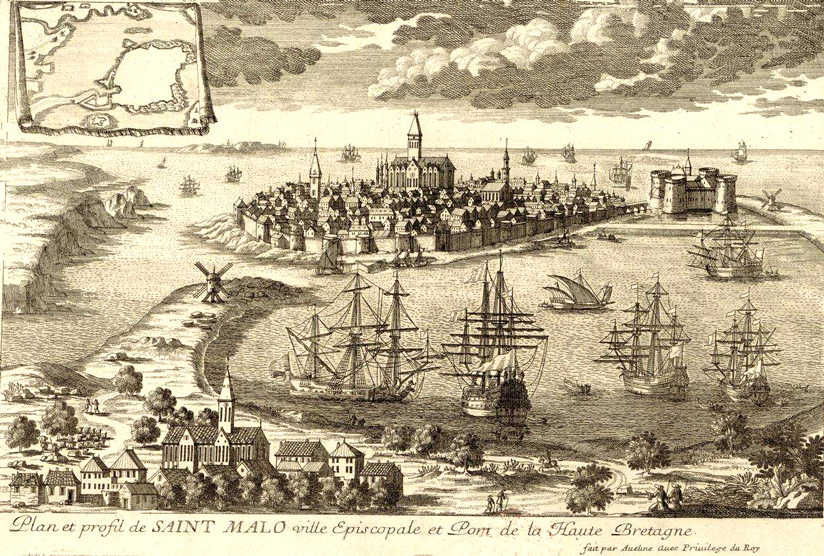 Ville �piscopale de Saint-Malo et son port