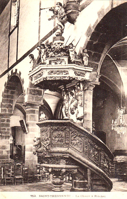 Chaire � pr�cher de Saint-Th�gonnec