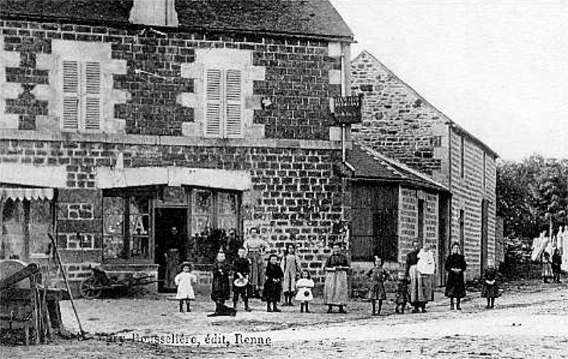 Ville de la Selle-en-Cogl�s (Bretagne).