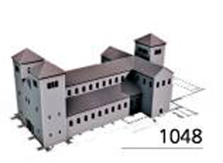 Cath�drale de Strasbourg en 1048