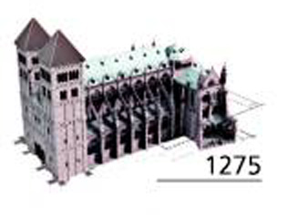 Cath�drale de Strasbourg en 1275