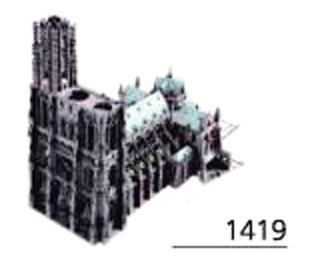 Cath�drale de Strasbourg en 1419