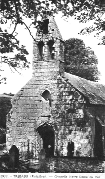 Chapelle de Tr�babu (Bretagne).