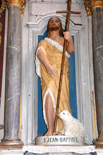 Retable de l'�glise Saint-Brandan � Tr�grom, en Bretagne