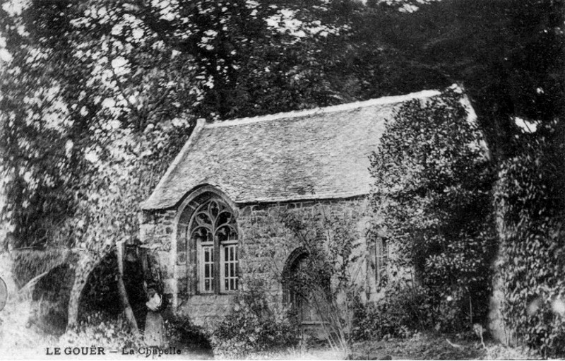 Tr�grom (Bretagne) : la chapelle du Gouer.