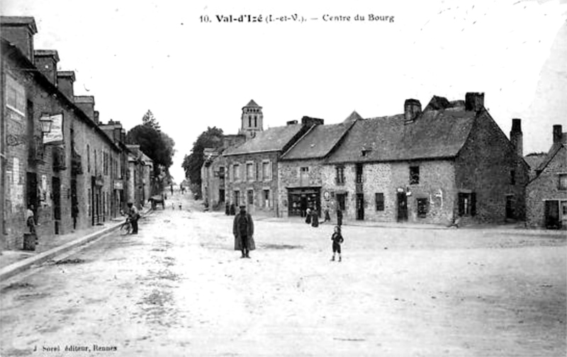Ville de Val-d'Iz� (Bretagne).
