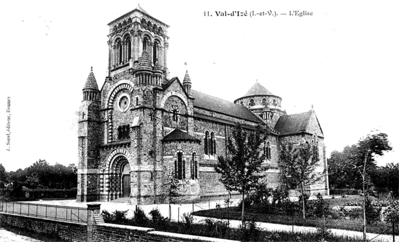 Eglise de Val-d'Iz� (Bretagne).
