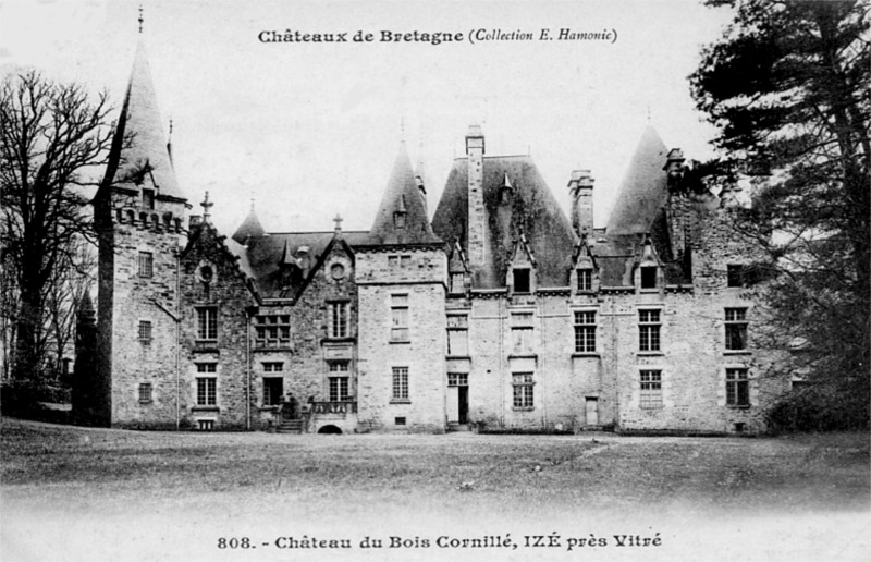 Ch�teau du Bois-Cornill� � Val-d'Iz� (Bretagne).