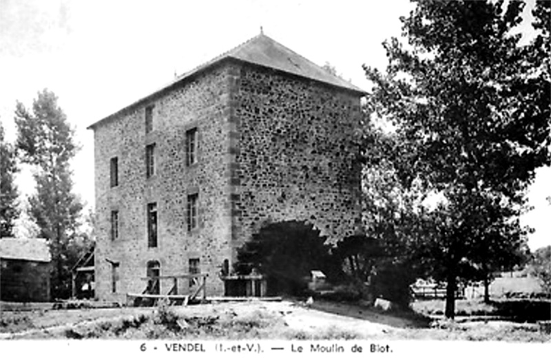 Moulin-Biot � Vendel (Bretagne).