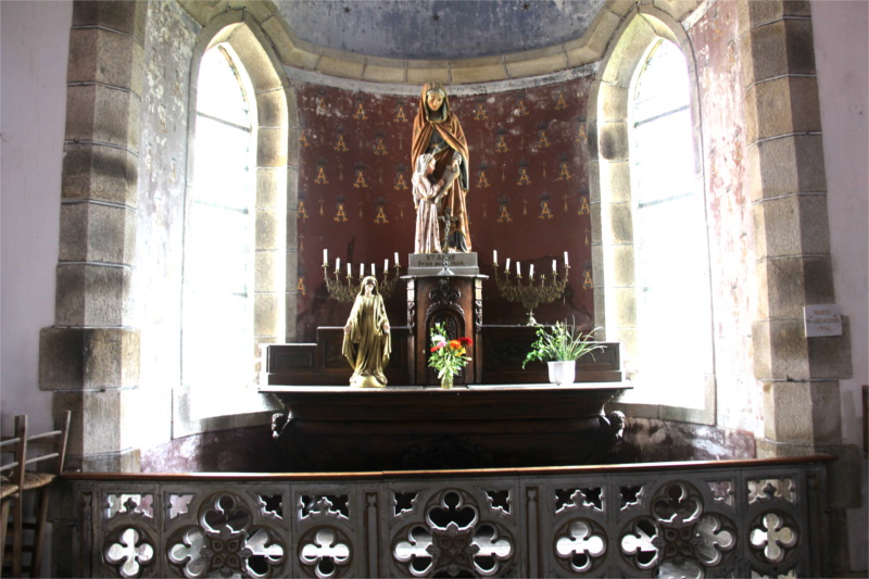 L'�glise du Vieux-March� (Bretagne).