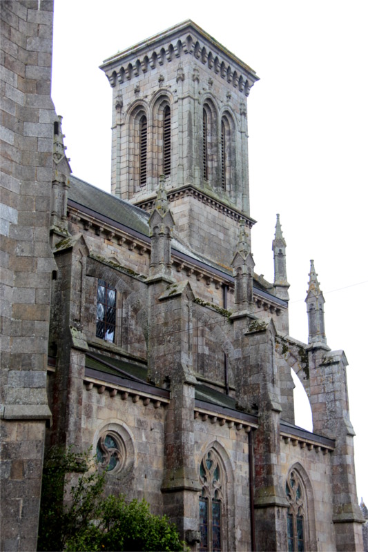 L'�glise du Vieux-March� (Bretagne).