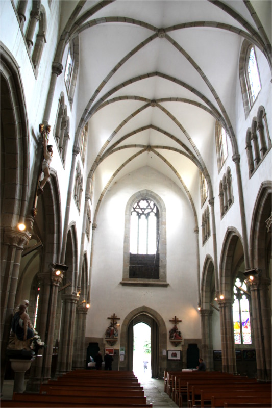 L'�glise du Vieux-March� (Bretagne).
