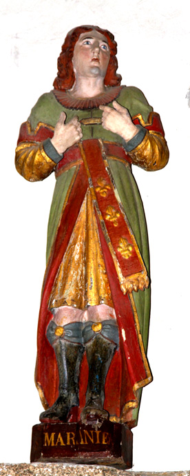 Vieux-March� : la chapelle des Sept Saints (Martinien)