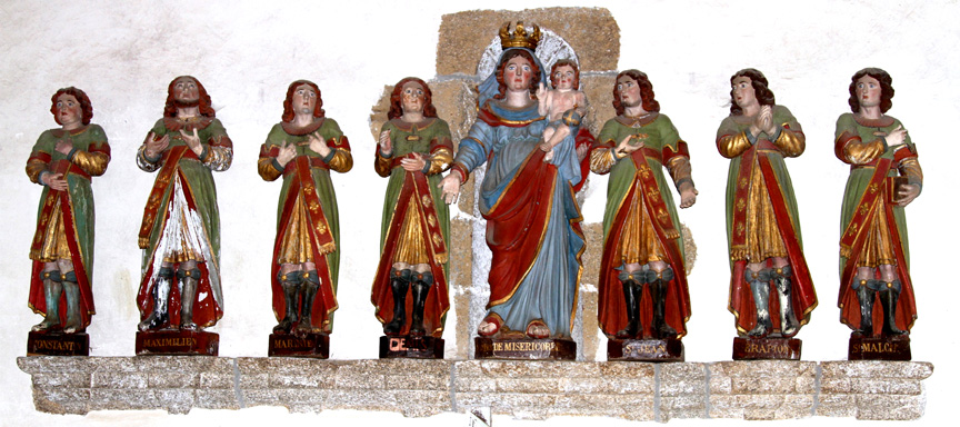 Vieux-March� : la chapelle des Sept Saints